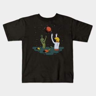 Astronaut Alien Kids T-Shirt